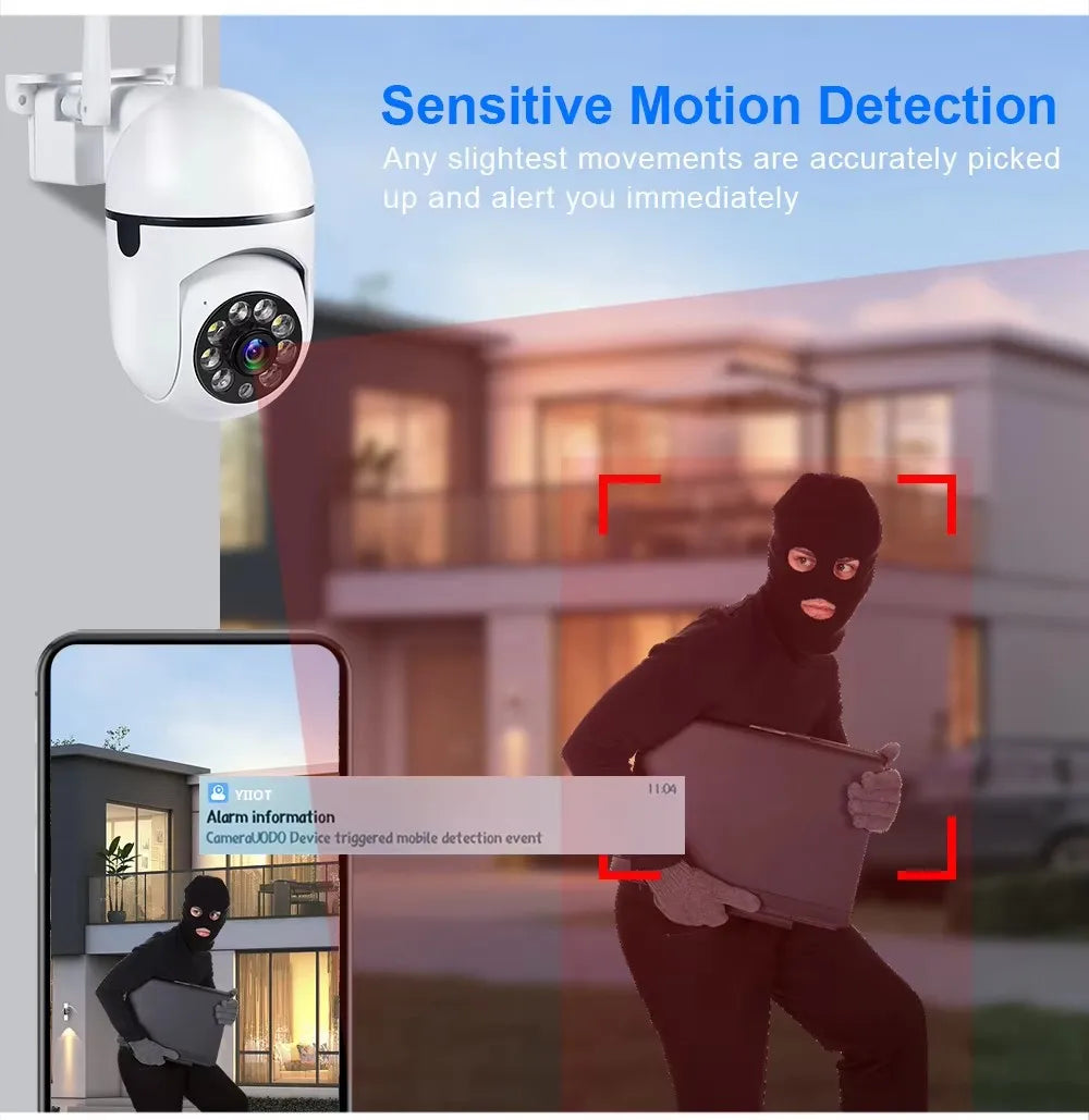 Wireless Security Surveillance PTZ Camera