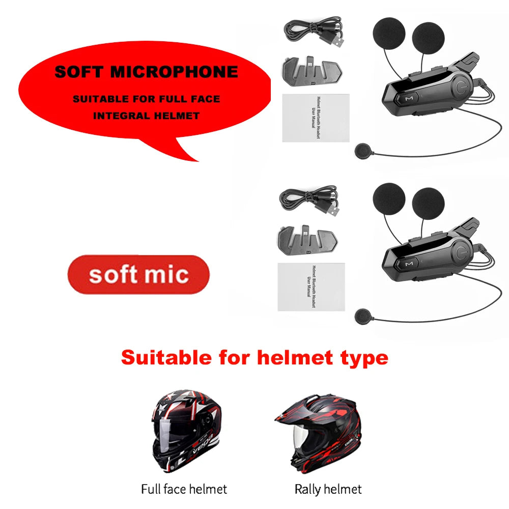 Motor Helmet Intercom