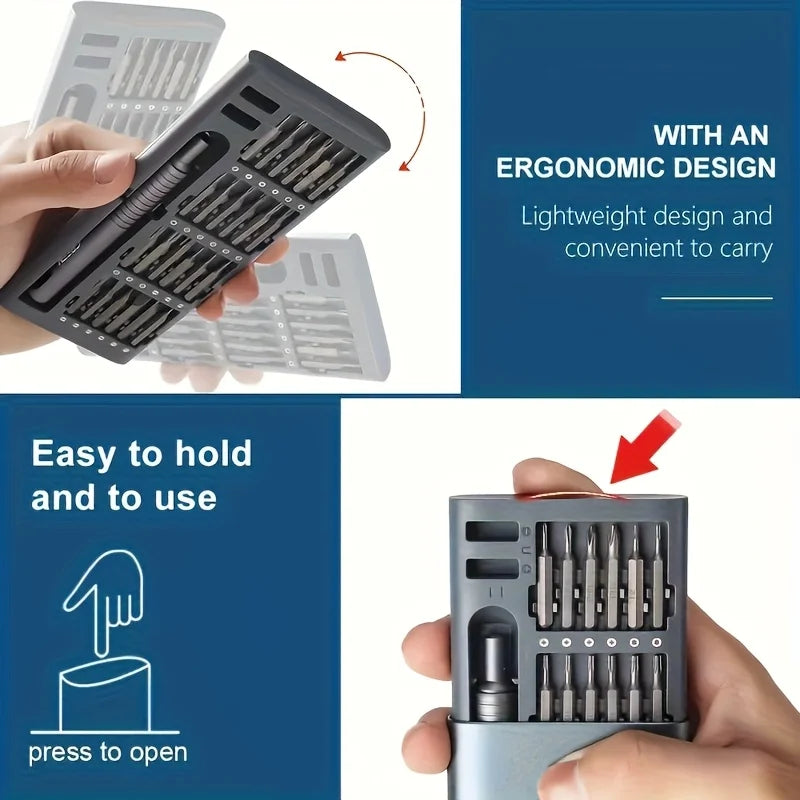 25 in 1 mini screwdriver set