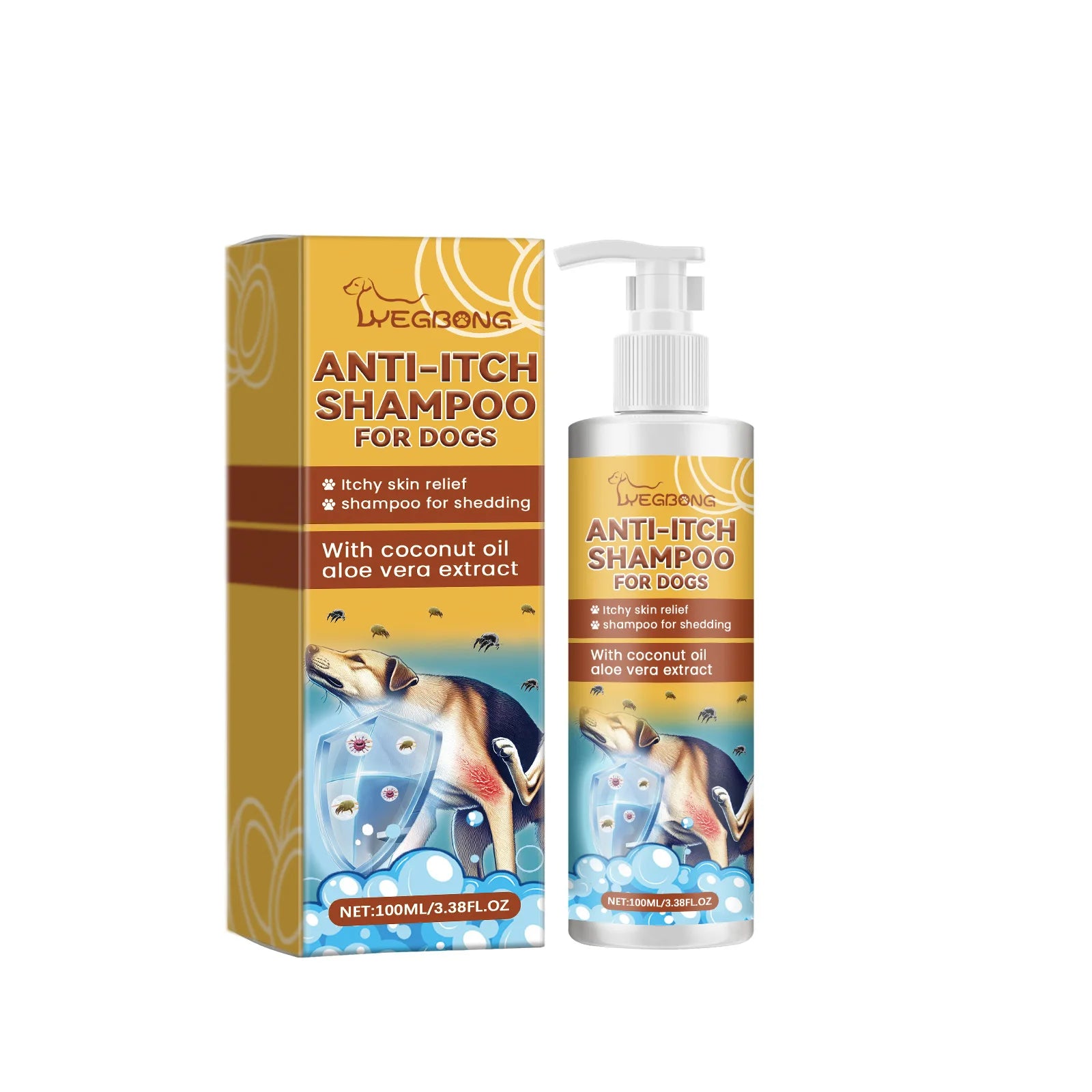 Dog Shampoo Conditioner Moisturizing for Sensitive Skin