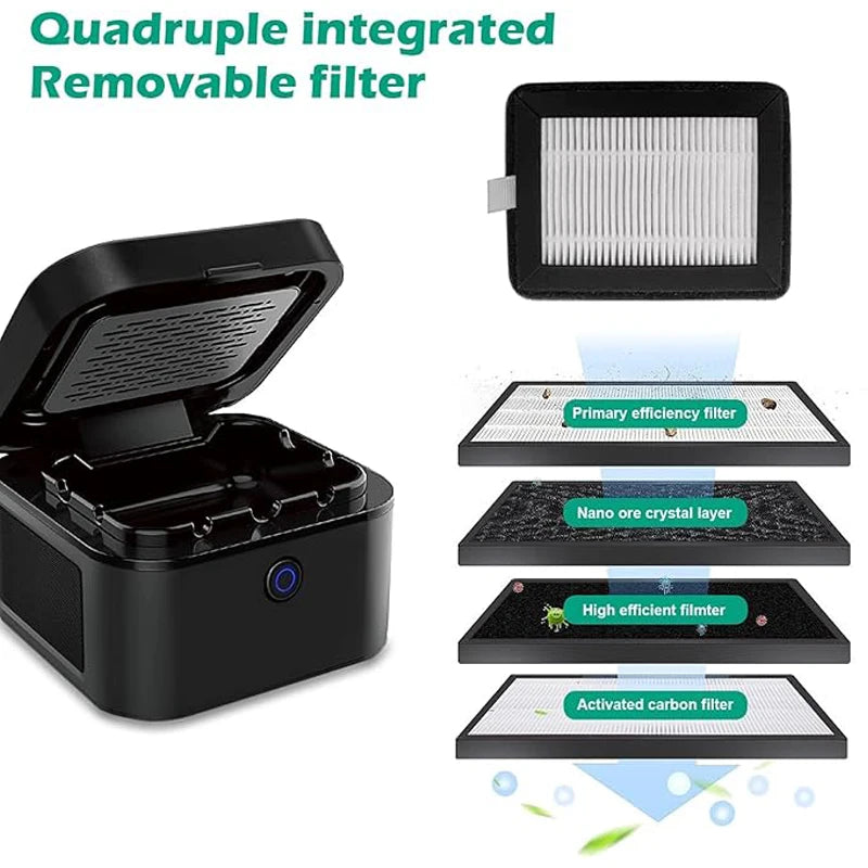 Multifuntional Ashtray Air Purifier Smokless