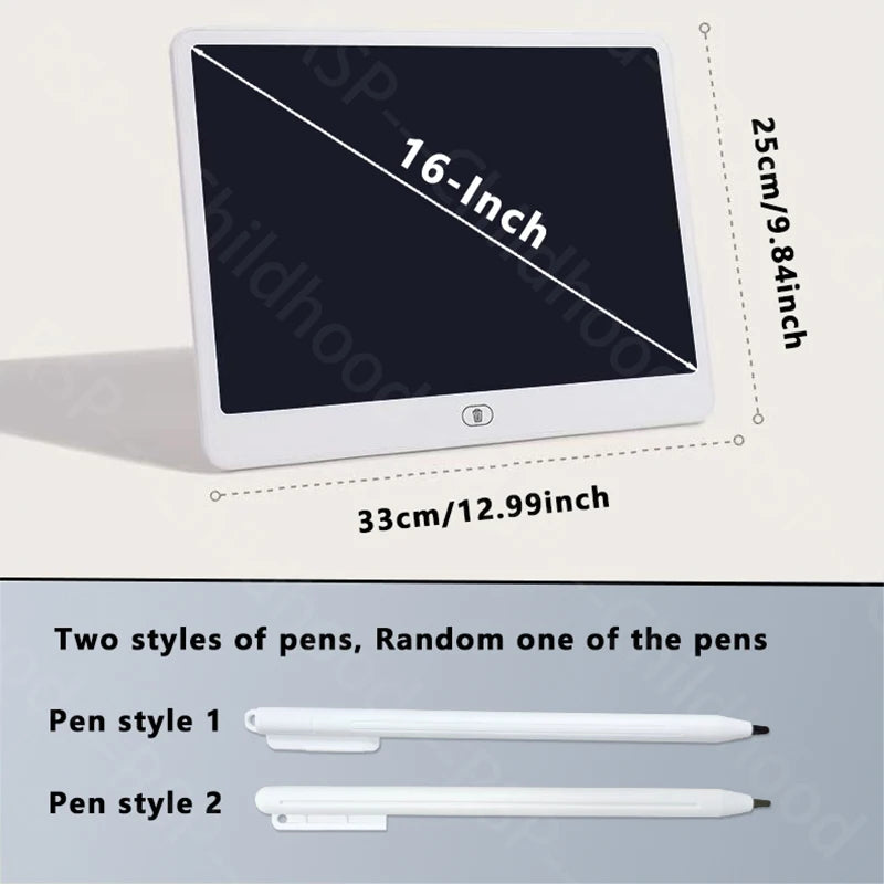 16/13/11 Inch LCD Writing Board