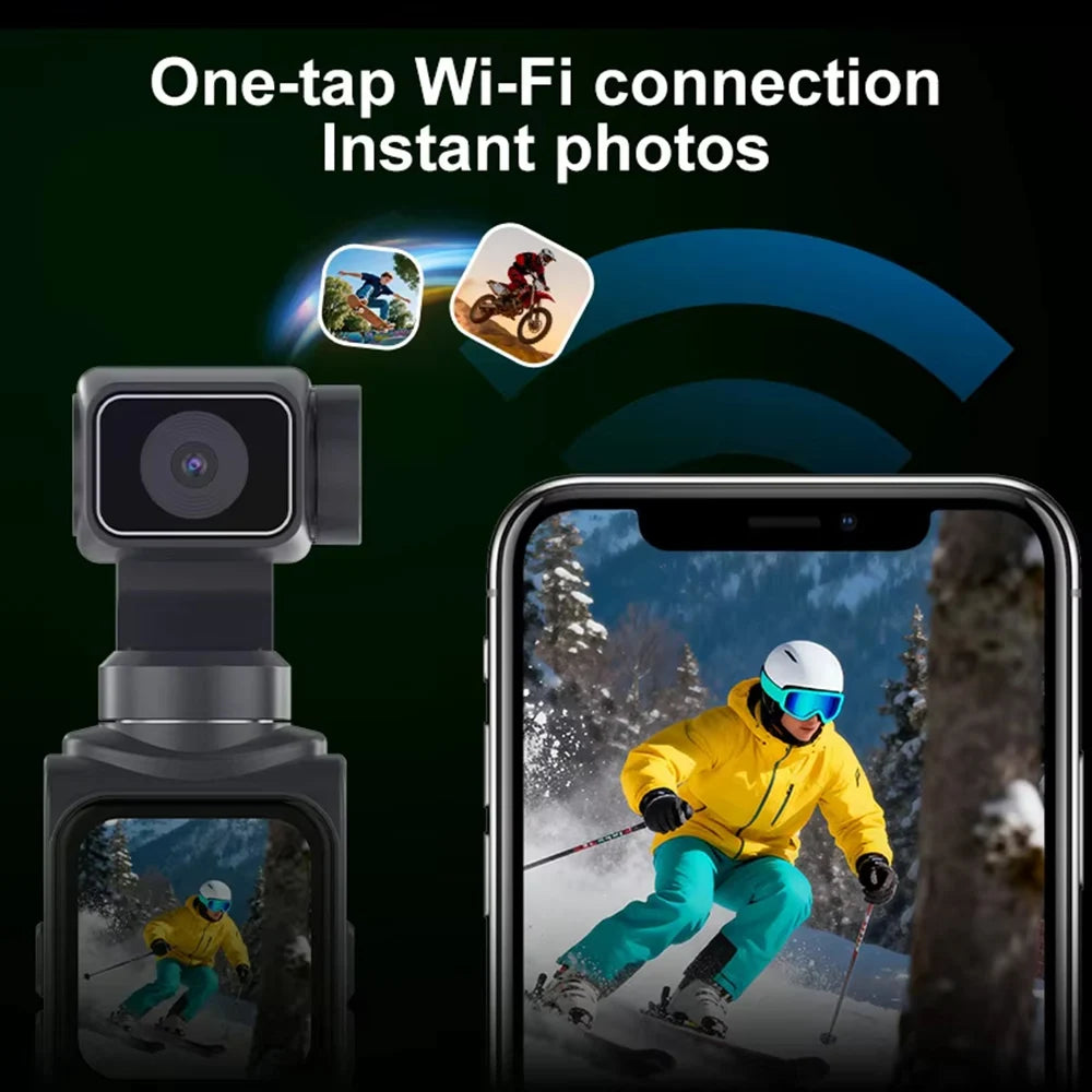 4K Wifi Pocket Vlogging Camera