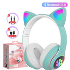 Cute Cat Ears Headphone