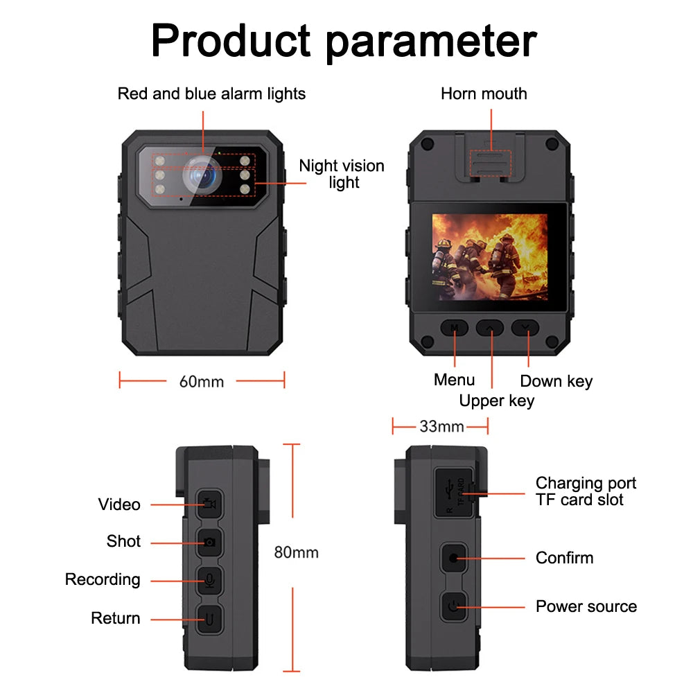 Mini Body Camera Full HD