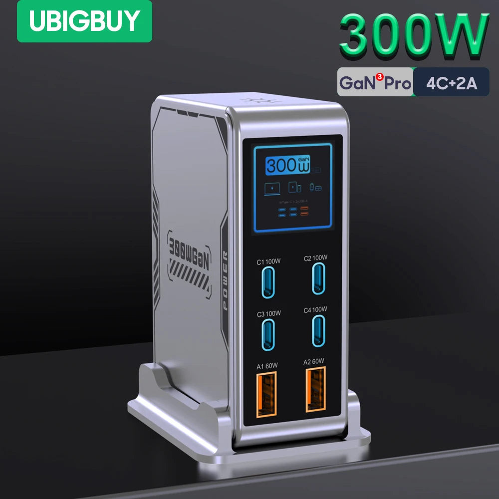 Ubigbuy 300W GaN Charger