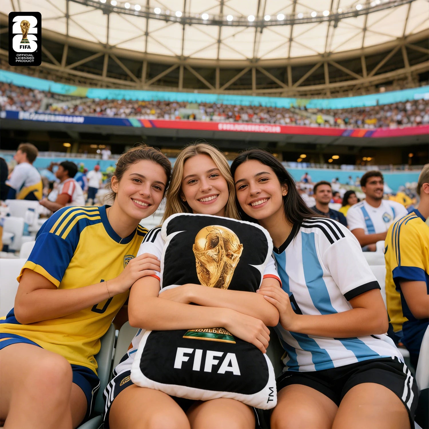 FIFA WORLD CUP Jersey-shaped Throw Pillow