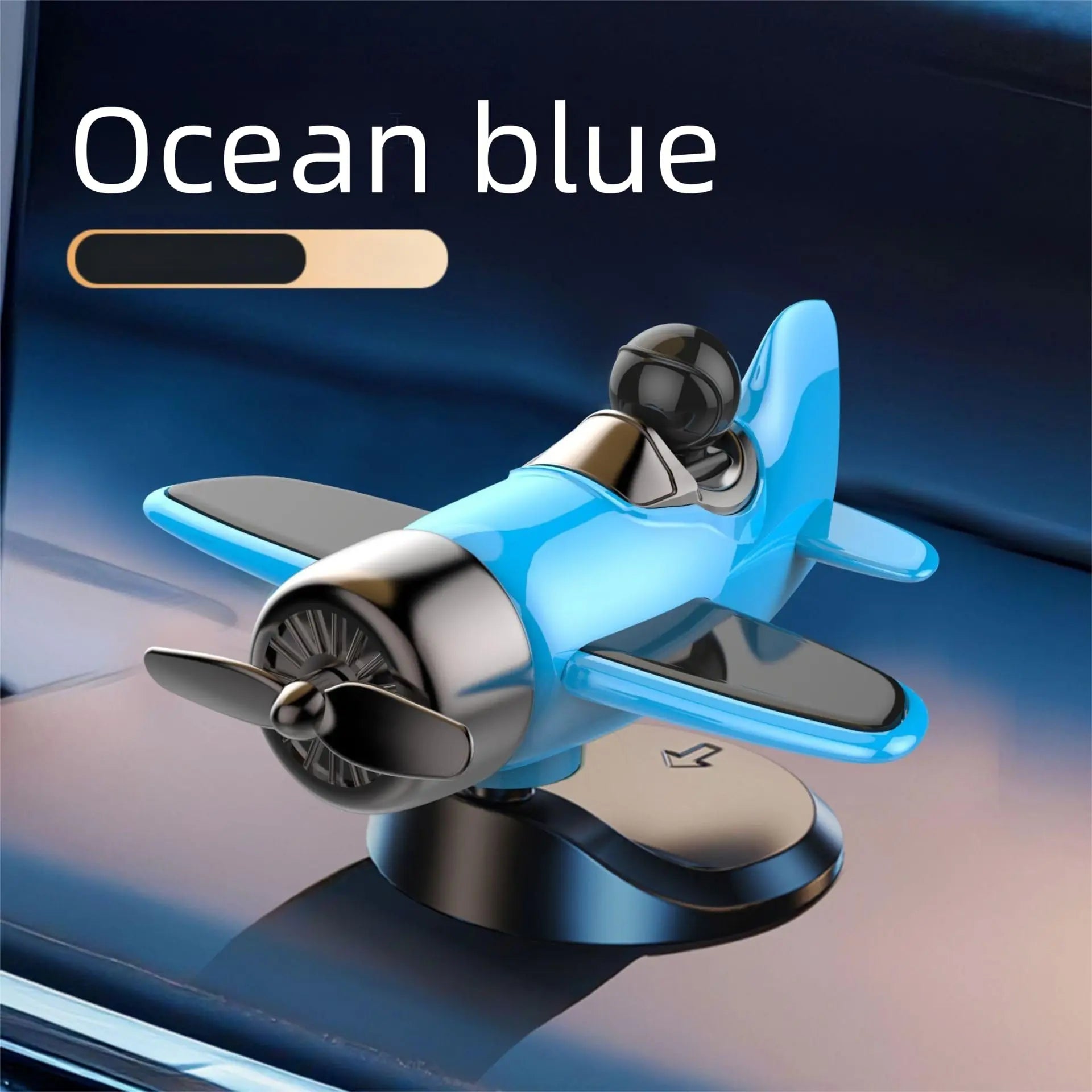 Rotating Airplane Car Dashboard