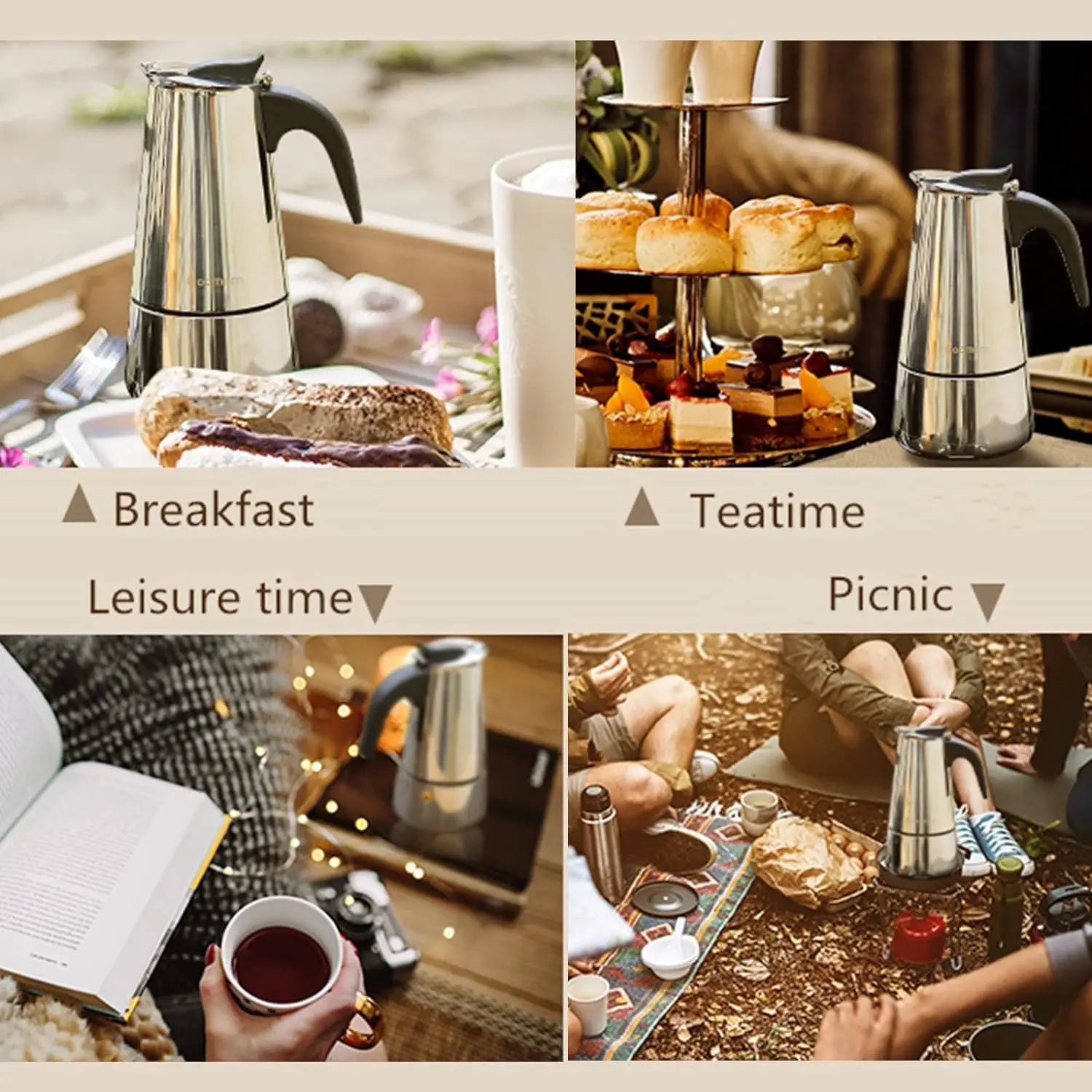 Moka Pot Caffe Machine