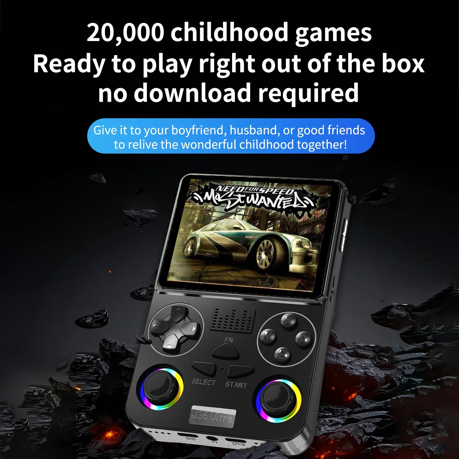 A35M-J36 Ultra 3.5 Inch Game Console