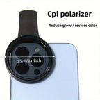 52mm Clip-On Cpl Lens Filter