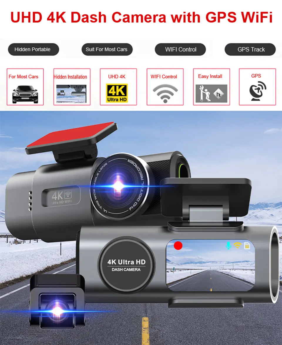 Dash Cam 4K UHD