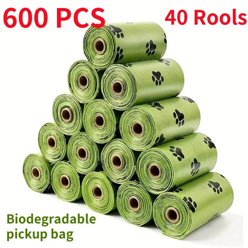 30/600 Pcs Dog Poop Bags