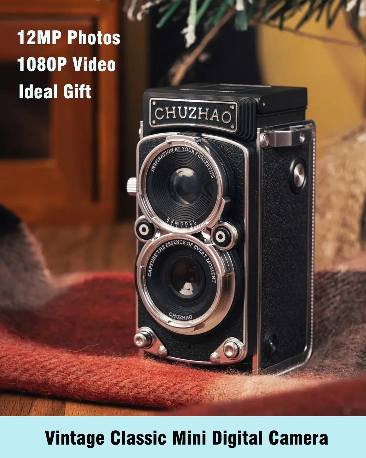 CHUZHAO Vintage Mini Digital Camera