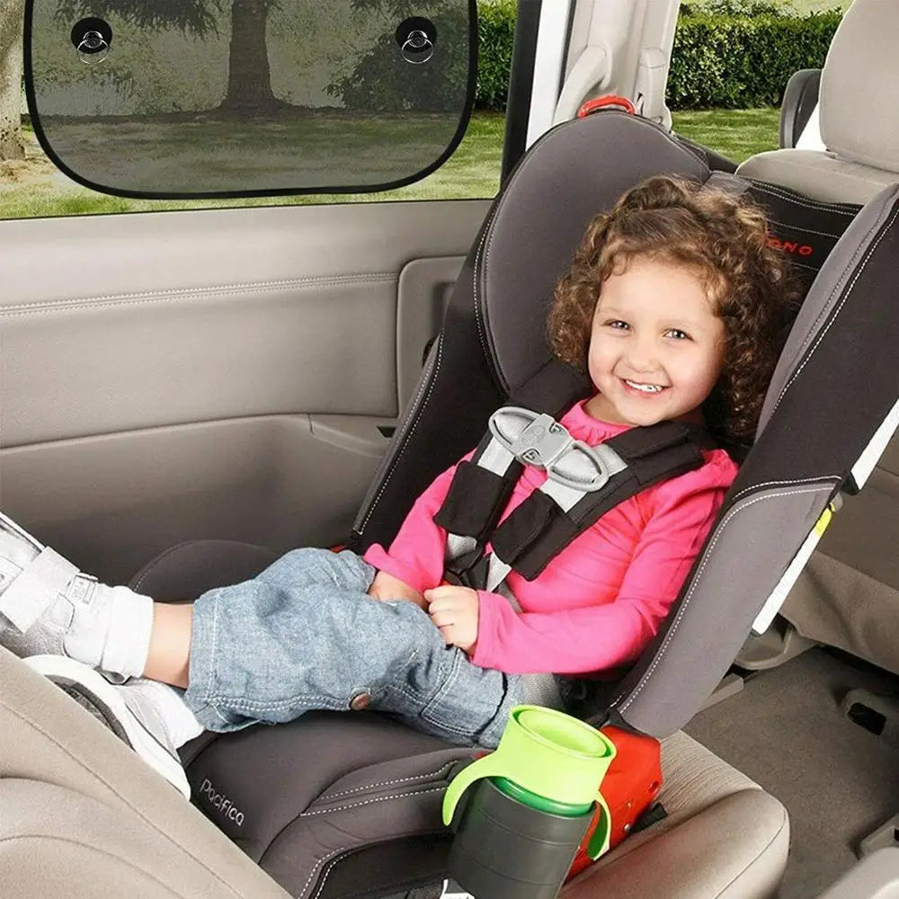 2Pcs Car Sunshade Covers
