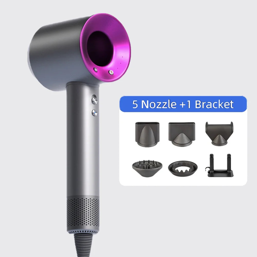 Negative ion hair dryer