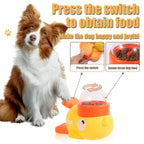 Yellow Duck Pet Feeder