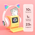 Cute Cat Ears Headphone