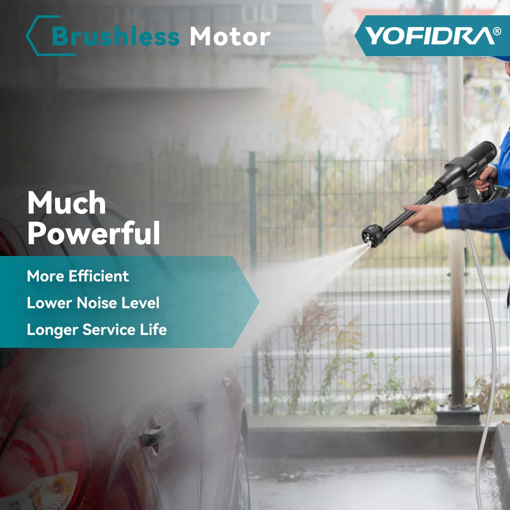 200Bar Brushless High Pressure Car Washer