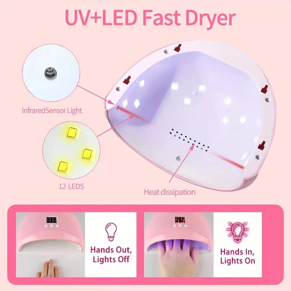 Nail Polish UV Set