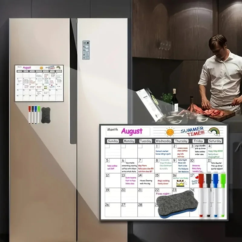 Magnetic Refrigerator Calendar