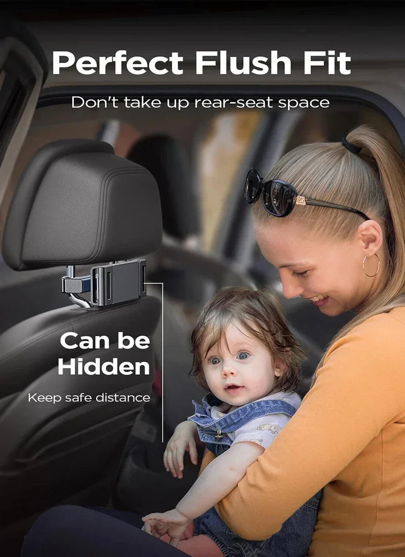 Car Back Seat Headrest Phone Holder