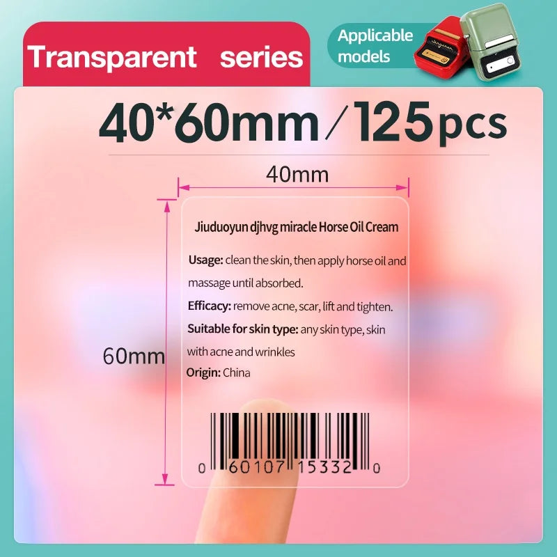 Round Label Sticker