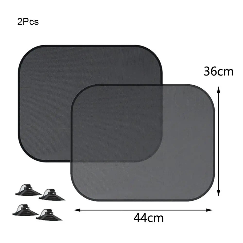 2Pcs Car Sunshade Covers