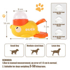 Yellow Duck Pet Feeder