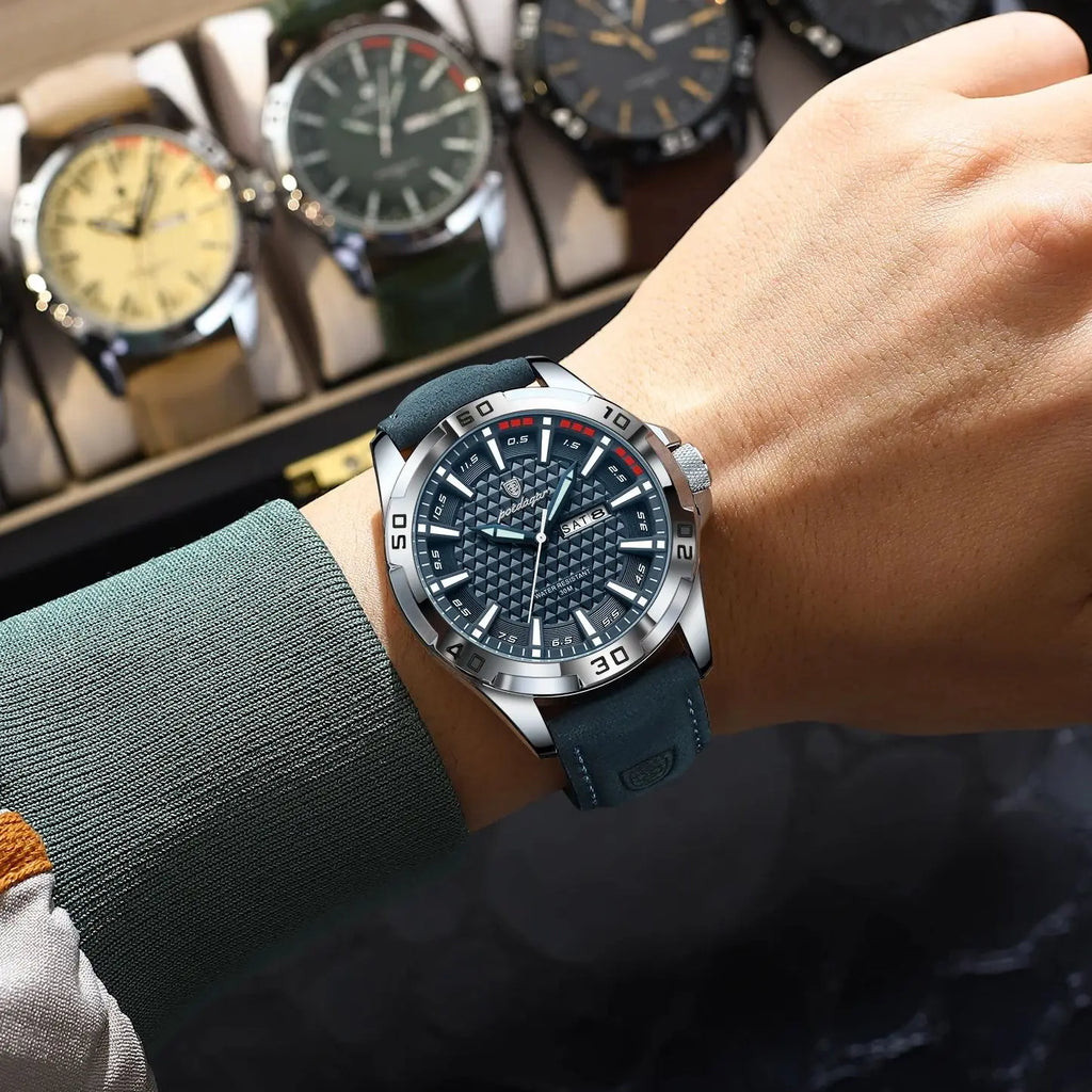 POEDAGAR Man Wristwatch