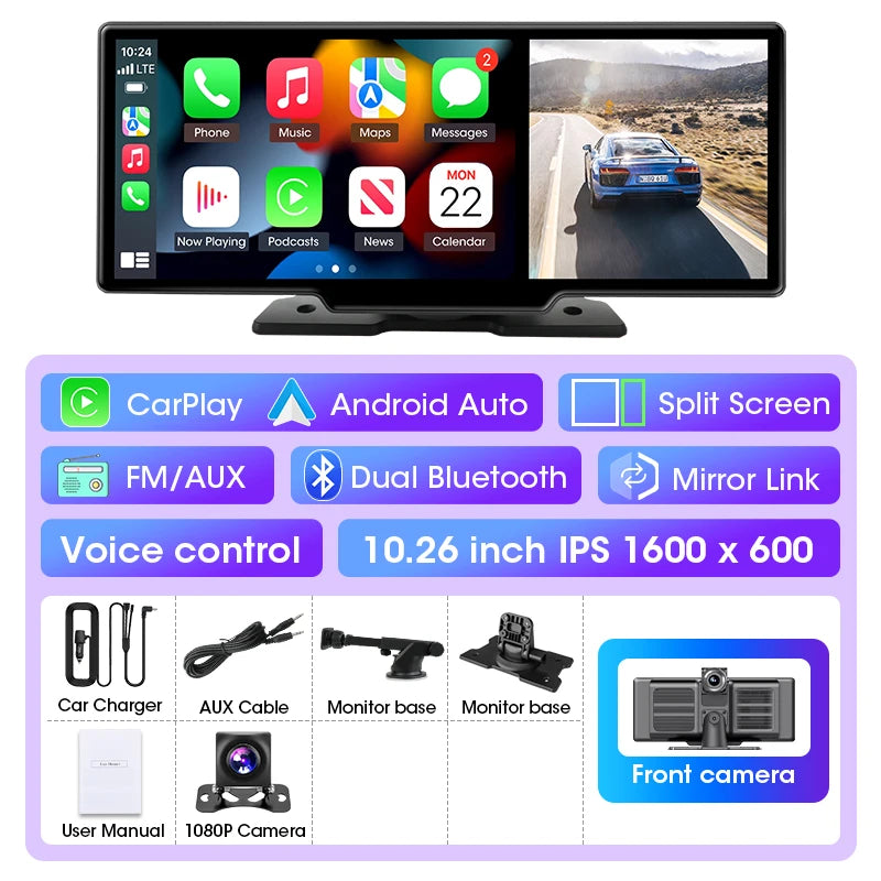 10/11.26 inch Dash Cam