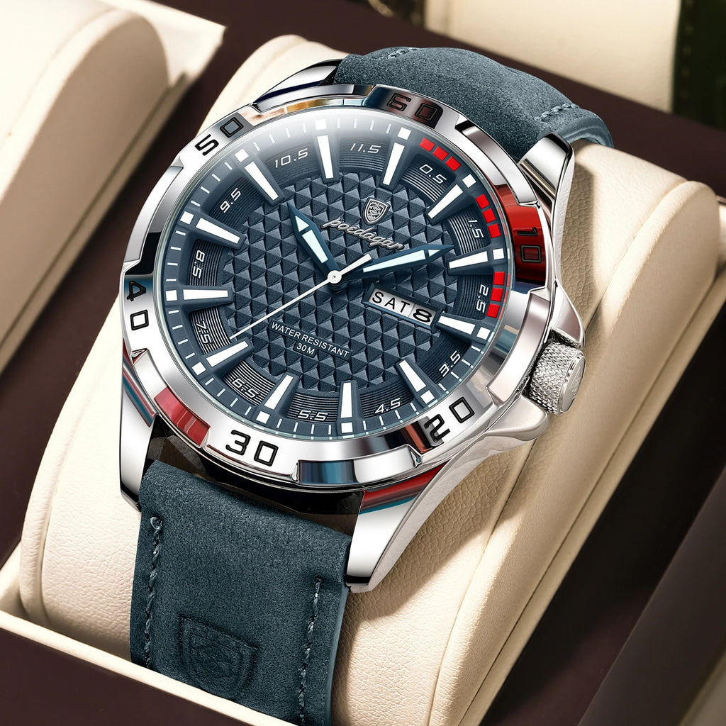 POEDAGAR Man Wristwatch