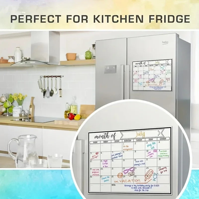 Magnetic Refrigerator Calendar