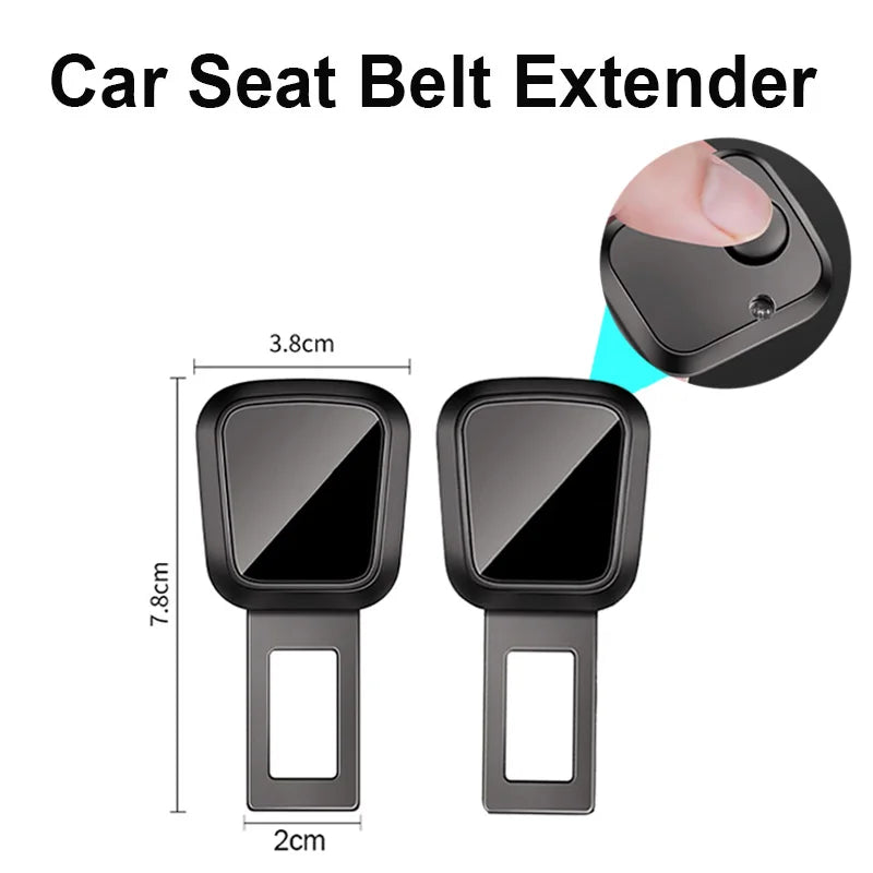 1/2/4 Pieces Car Seat Belt Clip Extender