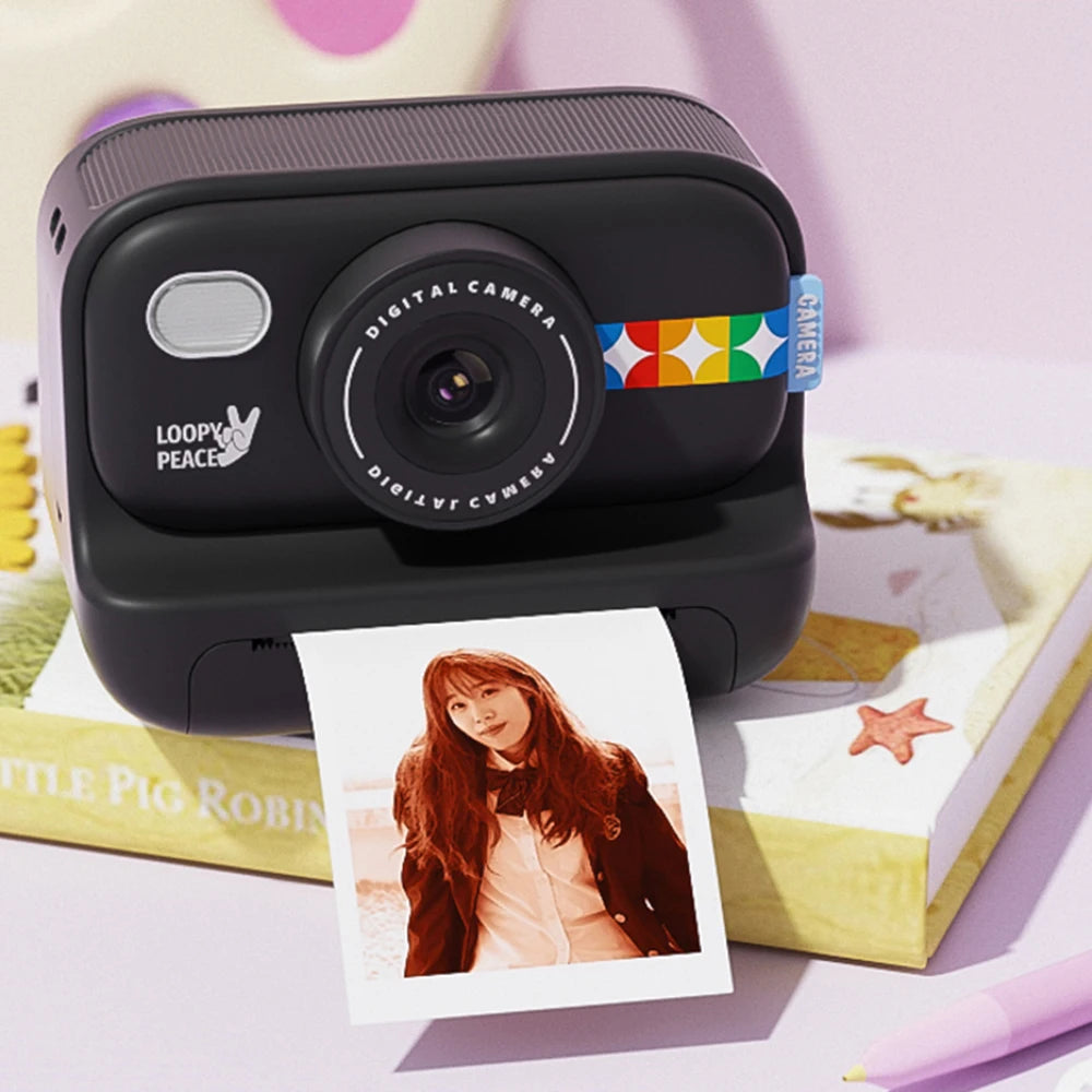 Color Instant Print Camera