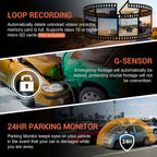 1080P WIFI Dual camera Dash Cam