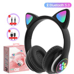 Cute Cat Ears Headphone