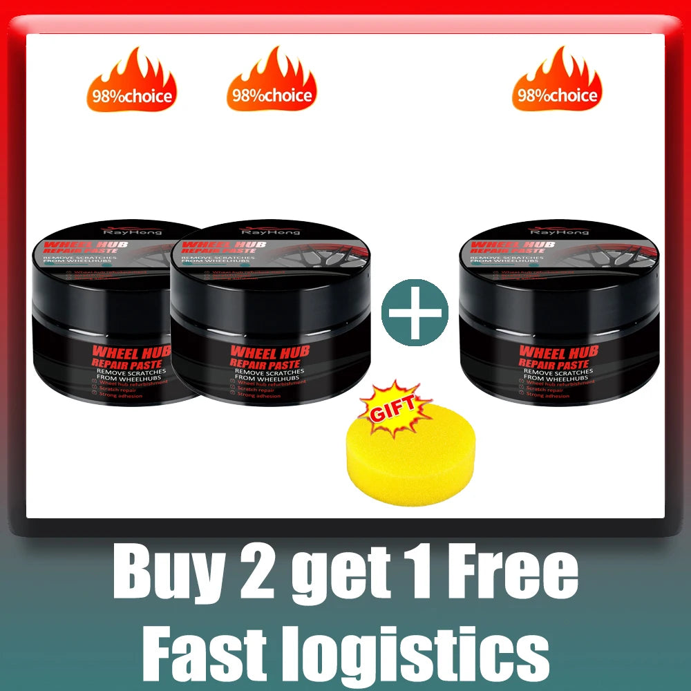 Car Wheel Rim Scratch Refurbishment Paste