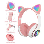 Cute Cat Ears Headphone