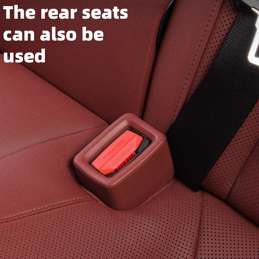 2 seat belt slot protection covers