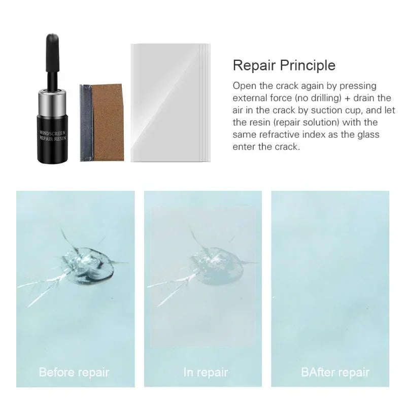 DIY Car Windshield Cracked Repair