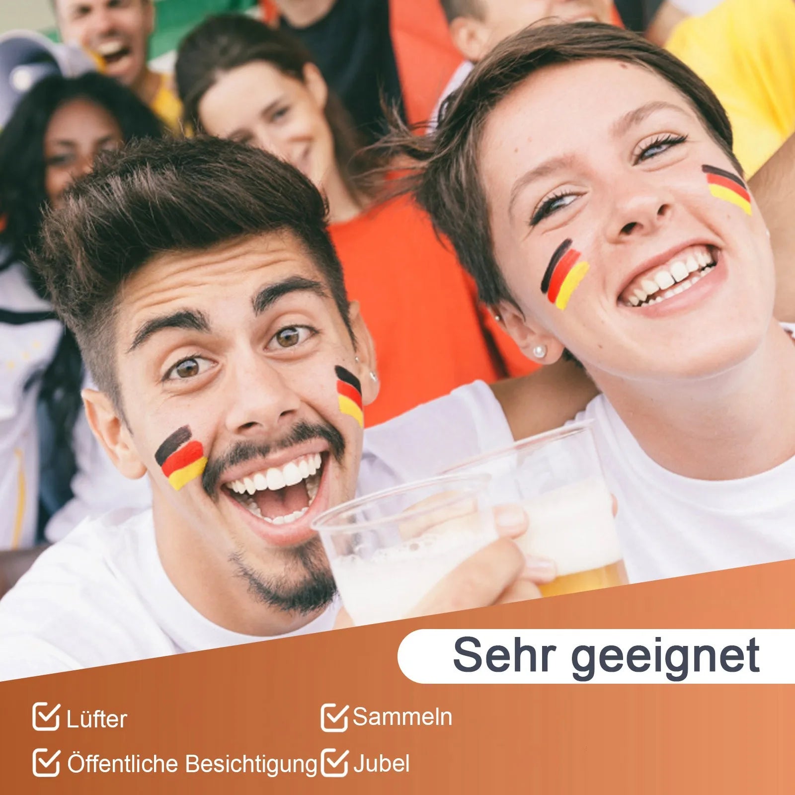 Country Flag Face Paint