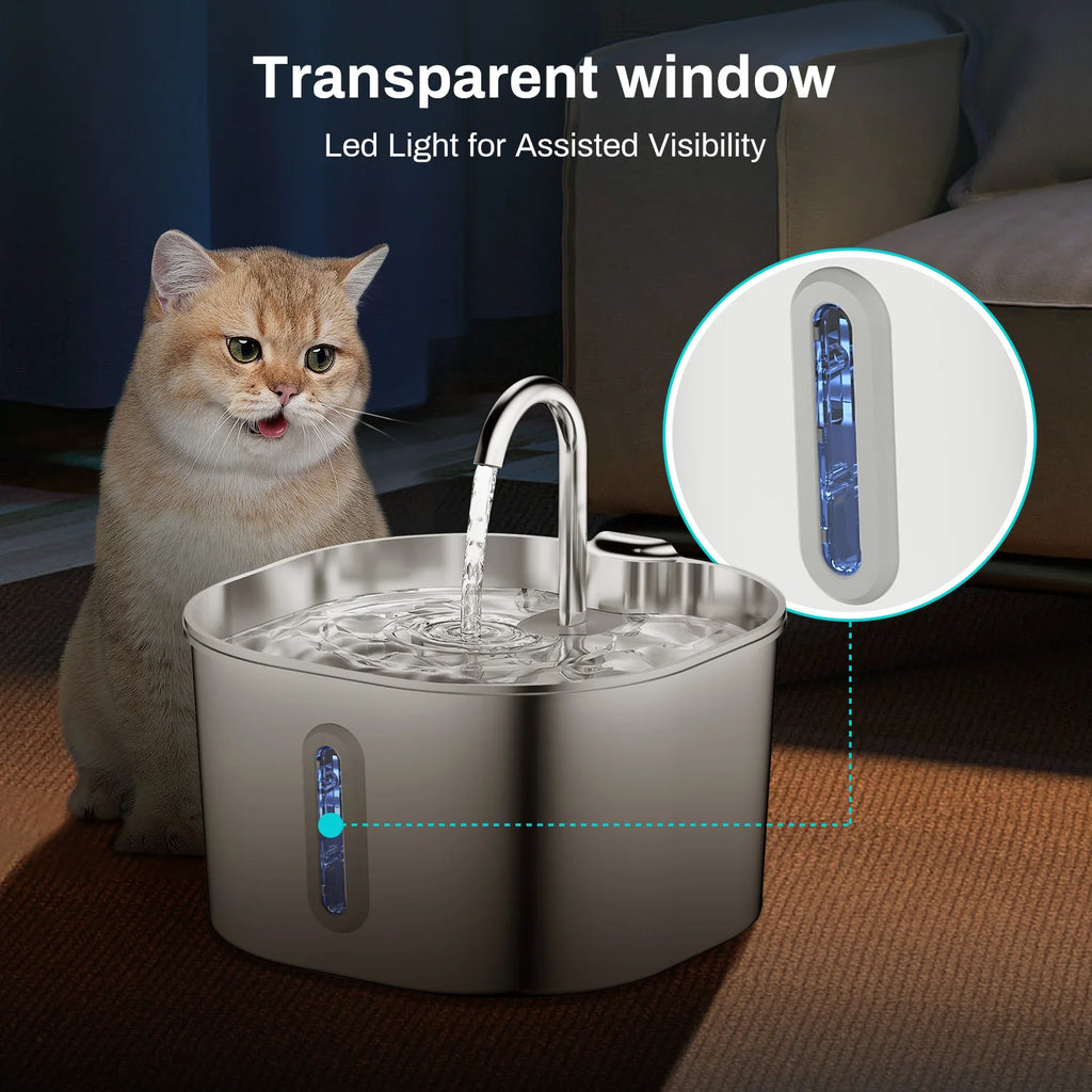 2.2L Automatic Cat Water Fountain