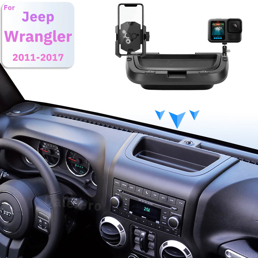 Jeep Wrangler JK Double Phone Holder