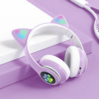 Cute Cat Ears Headphone