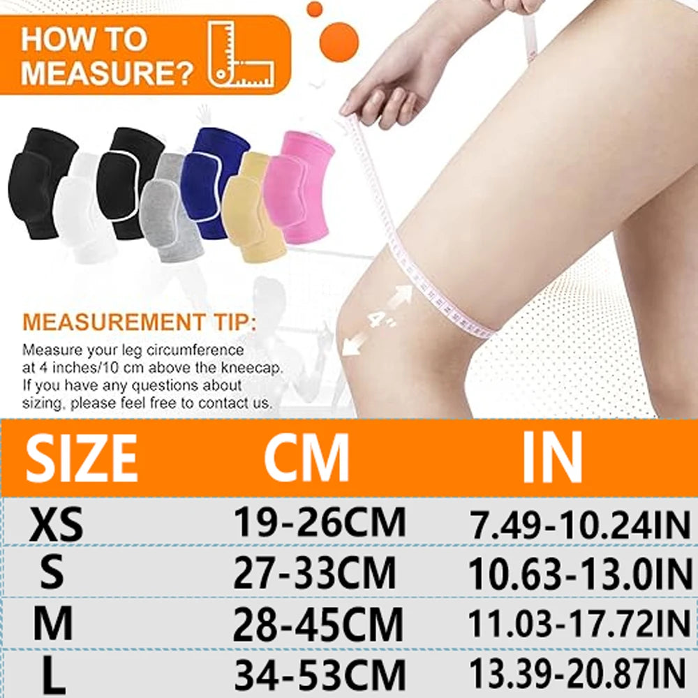 Soft Breathable Volleyball Knee Pads