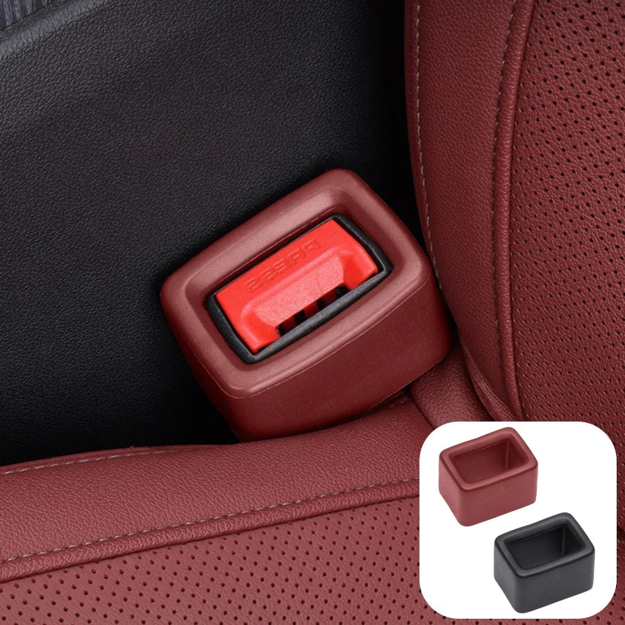 2 seat belt slot protection covers