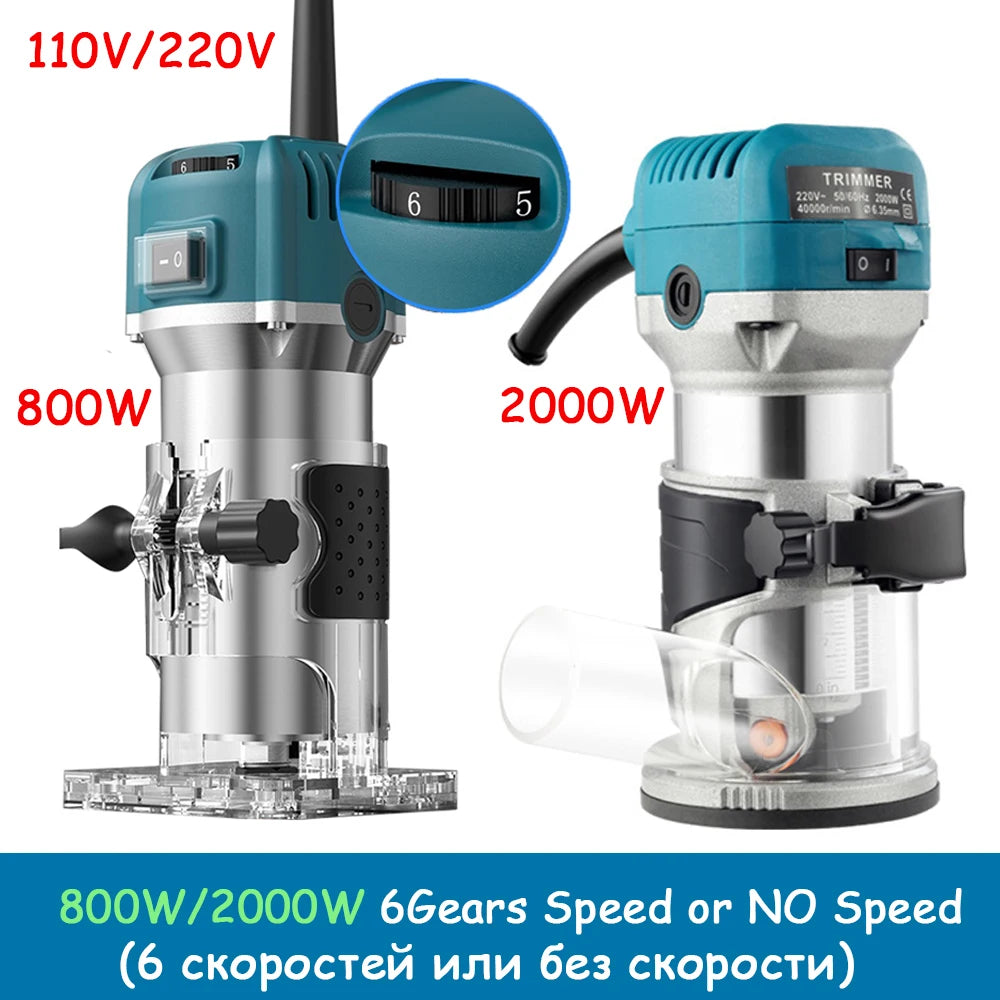 800W/2000W Electric Wood Router