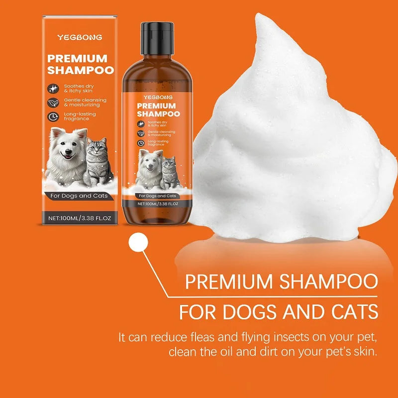 100ml Natural Ingredients Pet Shampoo