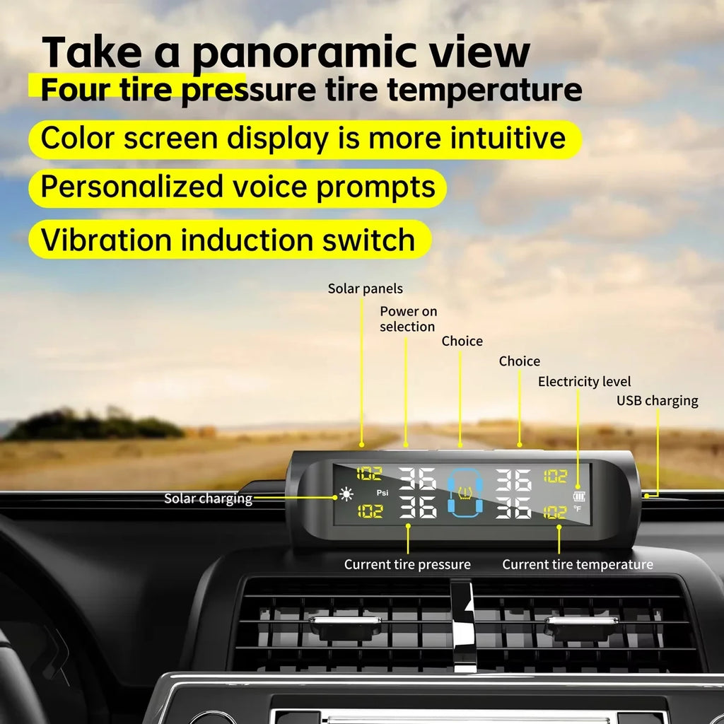 Car Tire Pressure Monitoring System
